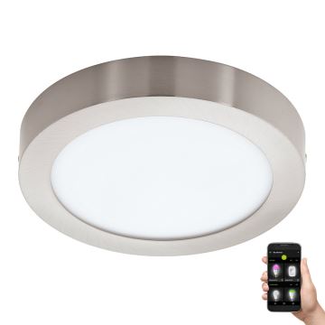 Eglo - LED Zatemnitvena kopalniška stropna svetilka LED/16,5W/230V IP44 ZigBee