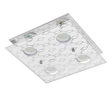 Eglo 94576 - LED stropna svetilka DOYET 4xGU10-LED/3W/230V