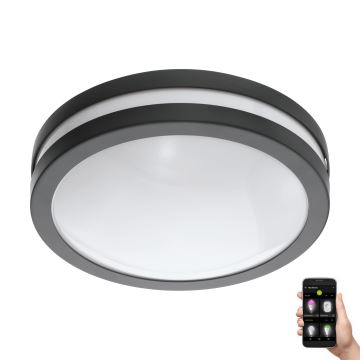 Eglo - LED Zatemnitvena kopalniška stropna svetilka LOCANA-C LED/14W/230V Bluetooth IP44