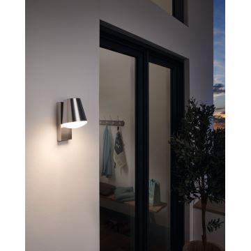 Eglo - LED Zatemnitvena zunanja stenska svetilka CALDIERO-C 1xE27/9W/230V IP44