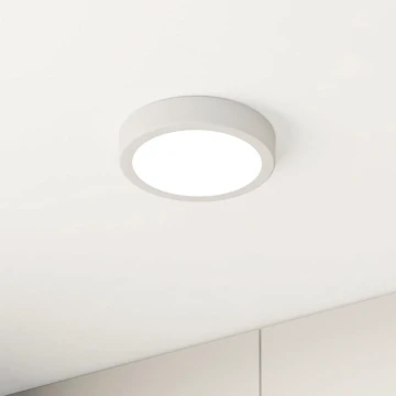 Eglo - LED Kopalniška stropna svetilka LED/11W/230V IP44 bela