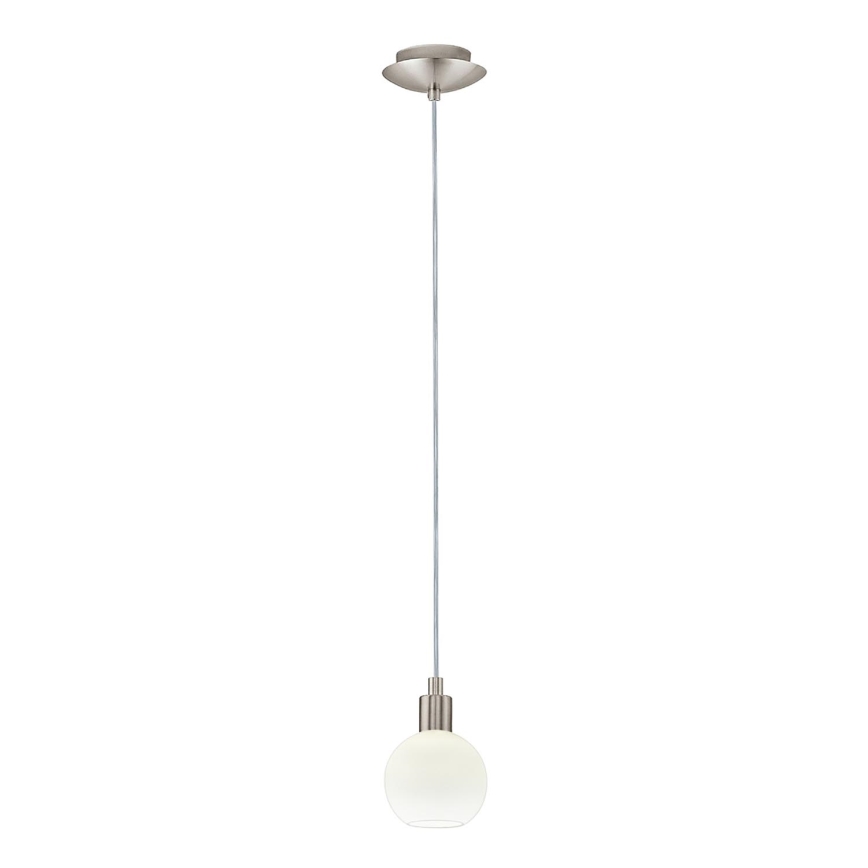 Eglo - LED Lestenec na vrvici MY CHOICE 1xE14/4W/230V  krom/bela