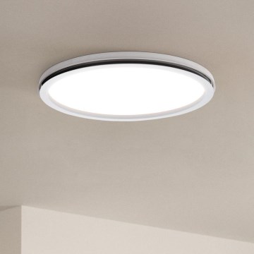 Eglo - LED RGBW Zatemnitvena stropna svetilka LED/22W/230V 3000-6500K + Daljinski upravljalnik