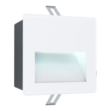 Eglo - LED Zunanja vgradna svetilka LED/3,7W/230V IP65 bela