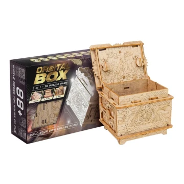 EscapeWelt - 3D lesena mehanska sestavljanka Orbital box