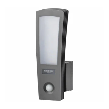 Extol - LED Zunanja stenska svetilka s senzorjem LED/15W/230V IP65