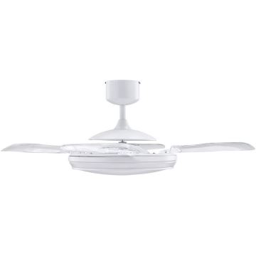 FANAWAY 211035 - LED Stropni ventilator EVO1 LED/40W/230V bela + Daljinski upravljalnik