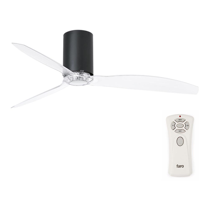 FARO 32041 - Stropni ventilator MINI TUBE FAN pr. 128 cm + Daljinski upravljalnik