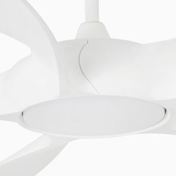 FARO 33548WP - LED Stropni ventilator COCOS L LED/20W/230V bela pr. 137 cm SMART + Daljinski upravljalnik