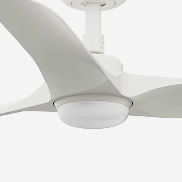 FARO 33824-1TW - LED Zatemnitveni stropni ventilator HEY S LED/10W/230V 2700/4000/6000K bela pr. 90 cm + Daljinski upravljalnik