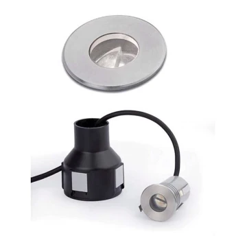 FARO 70462N - LED Zunanja svetilka za dovozno pot CURTIS LED/2W/230V IP67