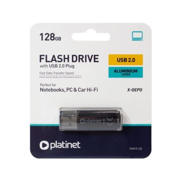 Flash Drive USB 128GB črn