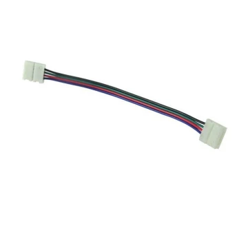 Fleksibilna bifacialni connector za RGB LED trakovi 4pin 10 mm