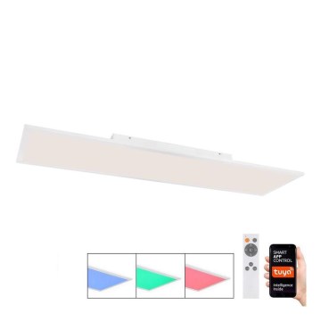 Globo - LED RGBW Zatemnitvena stropna svetilka LED/44W/230V Wi-Fi Tuya + Daljinski upravljalnik