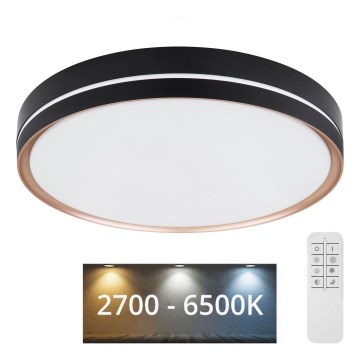 Globo - LED Zatemnitvena stropna svetilka LED/40W/230V 2700-6500K + Daljinski upravljalnik