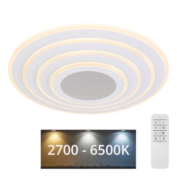 Globo - LED Zatemnitvena stropna svetilka LED/40W/230V 2700-6500K Wi-Fi Tuya + Daljinski upravljalnik