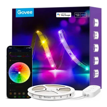 Govee - Wi-Fi RGBIC Smart PRO LED trak 5m