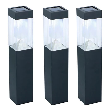 Grundig - SET 3x Solarna svetilka LED/1,2V 6,5x35,5cm