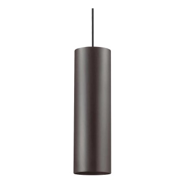 Ideal Lux - LED Lestenec na vrvici LOOK 1xGU10/10W/230V črna