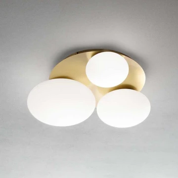 Ideal Lux - LED Stropna svetilka NINFEA 3xLED/9W/230V zlata