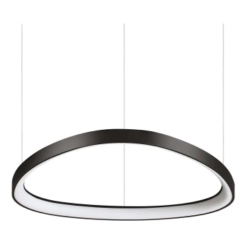 Ideal Lux - LED Zatemnitveni lestenec na vrvici GEMINI LED/48W/230V pr. 61 cm črna