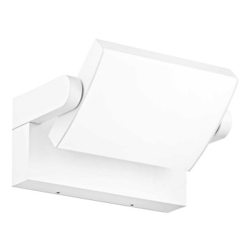 Ideal Lux - LED Zunanja stenska svetilka SWIPE LED/20,5W/230V IP54 bela