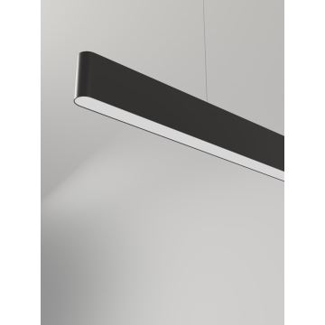 Immax NEO 07157-B120X - LED RGB+CCT Zatemnitveni lestenec na vrvici MILANO LED/40W/230V Tuya črna