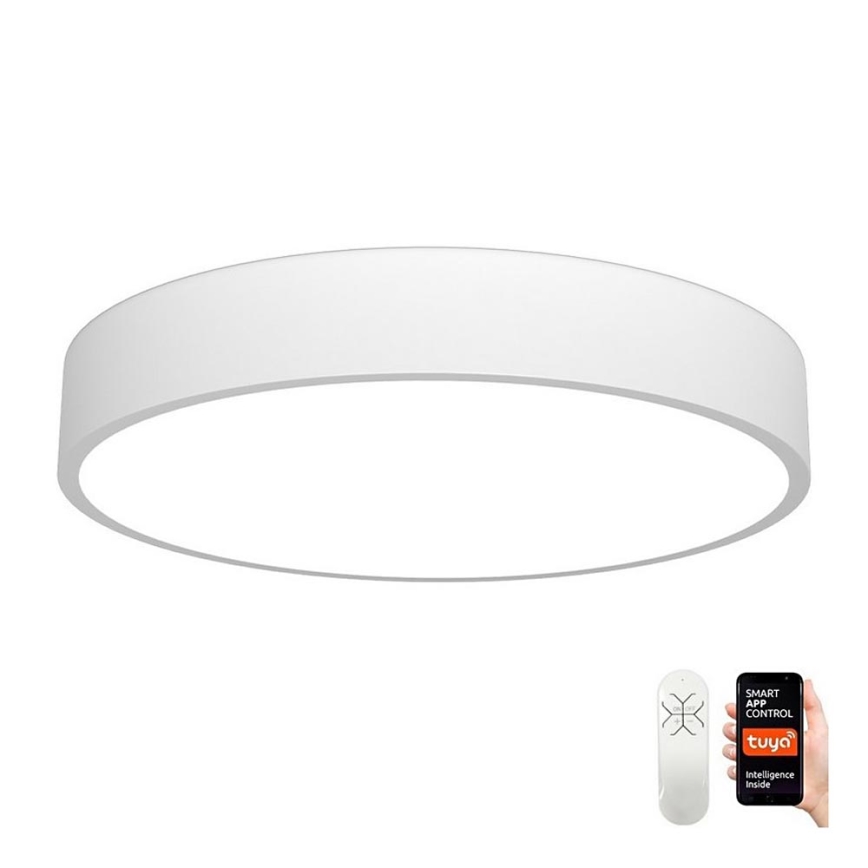 Immax NEO 07207L-LED Zatemnitvena stropna svetilka RONDATE 65W/230V 3000-6000K Tuya bela + Daljinski upravljalnik