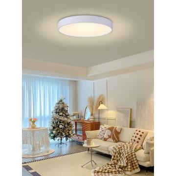 Immax NEO 07207L-LED Zatemnitvena stropna svetilka RONDATE 65W/230V 3000-6000K Tuya bela + Daljinski upravljalnik