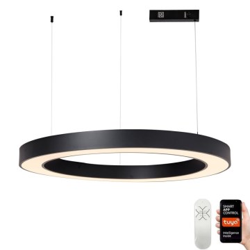 Immax NEO 07211L - LED Zatemnitveni lestenec na vrvici PASTEL LED/68W/230V 2700-6500K Tuya črna + Daljinski upravljalnik