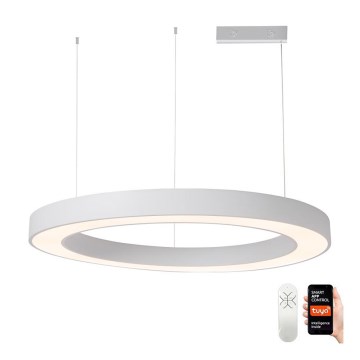 Immax NEO 07214L - LED Zatemnitveni lestenec na vrvici PASTEL LED/68W/230V 2700-6500K bela 95 cm Tuya + Daljinski upravljalnik