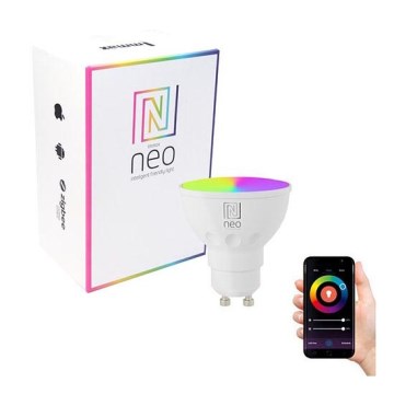 Immax NEO 07724L - LED RGB+CCT Zatemnitvena žarnica GU10/6W/230V 2700K Wi-Fi Tuya