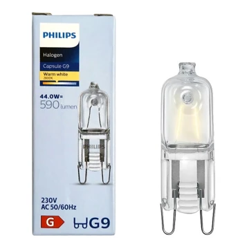 Industrijska žarnica Philips G9/44W/230V 2800K