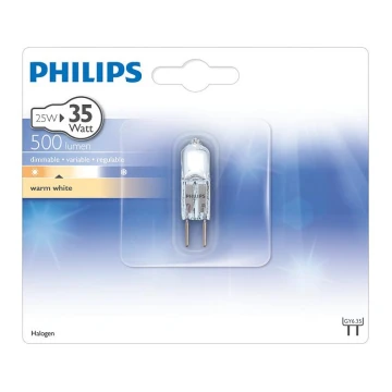 Industrijska žarnica Philips HALOGEN GY6,35/25W/12V 3000K