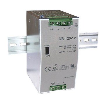 Industrijski napajalnik za DIN 120W/12V/230V