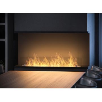 InFire - Vgradni BIO kamin 100x50 cm 3kW črna