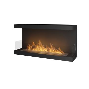 InFire - Vgradni BIO kamin 100x50 cm 3kW črna