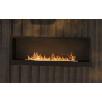 InFire - Vgradni BIO kamin 120x50 cm 3kW črna