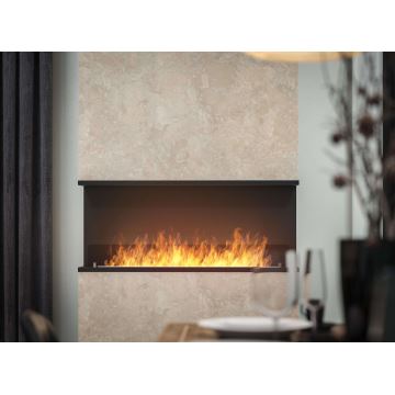 InFire - Vgradni BIO kamin 120x50 cm 3kW črna