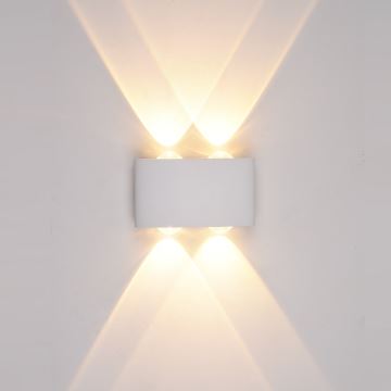 ITALUX - LED Zunanja stenska svetilka GILBERTO 2xLED/2W/230V 3000K IP54