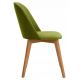 Jedilni stol RIFO 86x48 cm svetlo zelena/bukev hrast