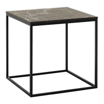 Klubska mizica 52x50 cm črna