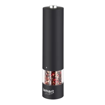 Lamart - Električni mlinček za začimbe 4xAA črna