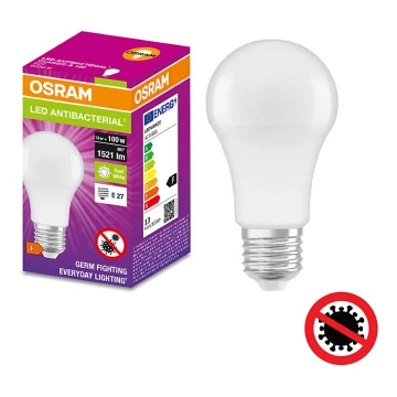LED Antibakterijska žarnica A100 E27/13W/230V 4000K - Osram