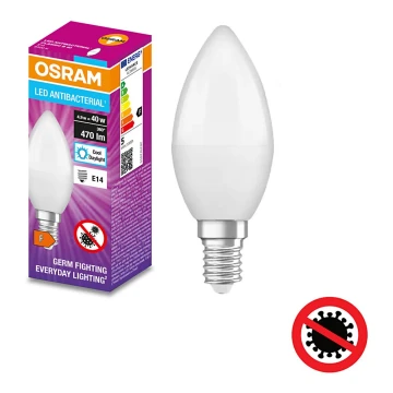 LED Antibakterijska žarnica B40 E14/4,9W/230V 6500K - Osram