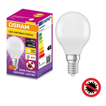 LED Antibakterijska žarnica P40 E14/4,9W/230V 2700K - Osram