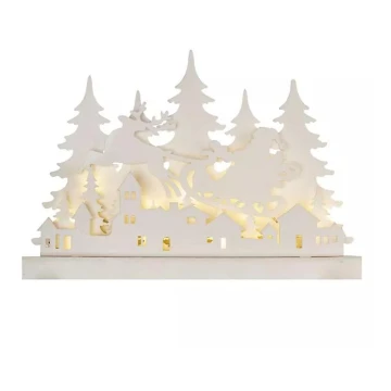 LED Božična dekoracija LED/2xAA vasica