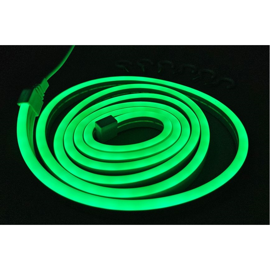 LED Fleksibilni trak NEON LED/5V USB 1,8 m zelena