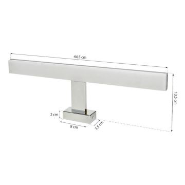 LED Kopalniška luč za osvetlitev ogledala BAY LED/10W/230V IP44