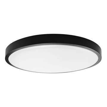 LED Kopalniška stropna svetilka LED/18W/230V 6500K IP44 črna